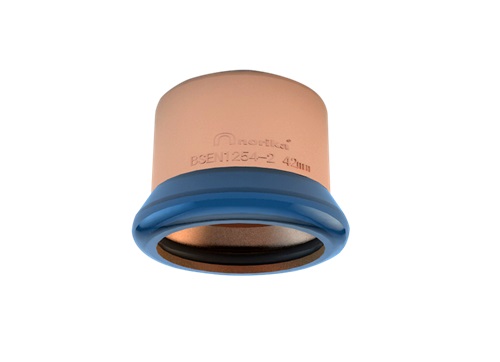 Copper Press Fit End Cap